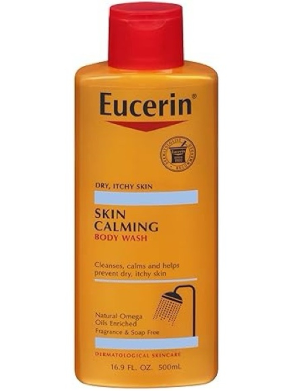 Eucerin Skin Calming Body Wash  - 16.9 fl. oz. Bottle.  Brand new.